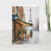Christmas In Paris Card カード (正面)