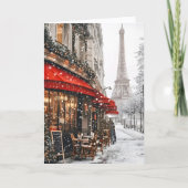 Christmas In Paris Card カード (正面)