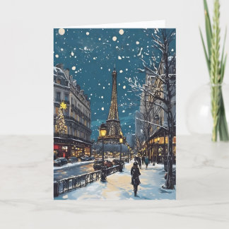 Christmas In Paris Card カード