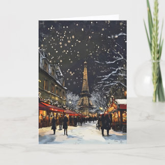 Christmas In Paris Card カード