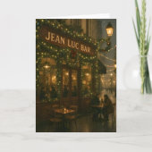 Christmas In Paris Card カード (正面)