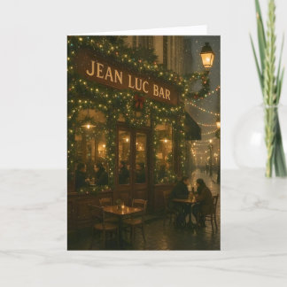 Christmas In Paris Card カード