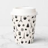 Christmas in Paris | Joyeux Noel 紙コップ (裏面)