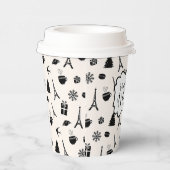 Christmas in Paris | Joyeux Noel 紙コップ (右)