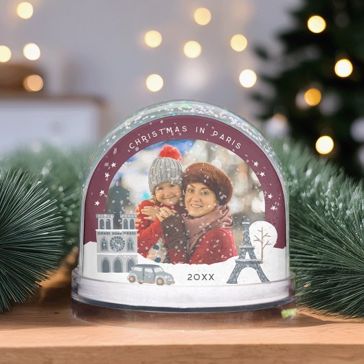 Christmas in Paris Keepsake Photo