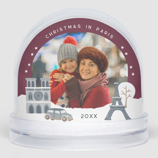 Christmas in Paris Keepsake Photo (正面)