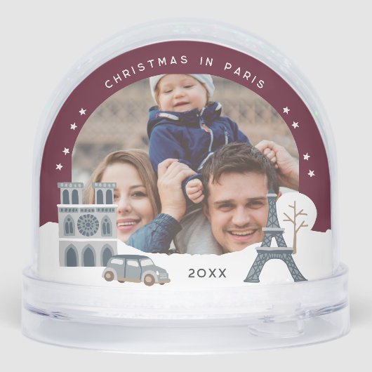 Christmas in Paris Keepsake Photo (裏面)