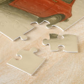 Christmas in Rome Italy – Holiday Art ジグソーパズル (側面)