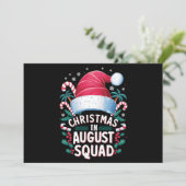 Christmas In Squad Summer威厳があるクリスマス シーズンカード (スタンド正面)