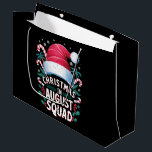 Christmas In Squad Summer威厳があるクリスマス ラージペーパーバッグ<br><div class="desc">Christmas In Squad Summer威厳があるクリスマス</div>