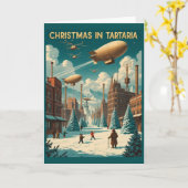 Christmas in Tartaria Card Alternate History  カード (黄色い花)