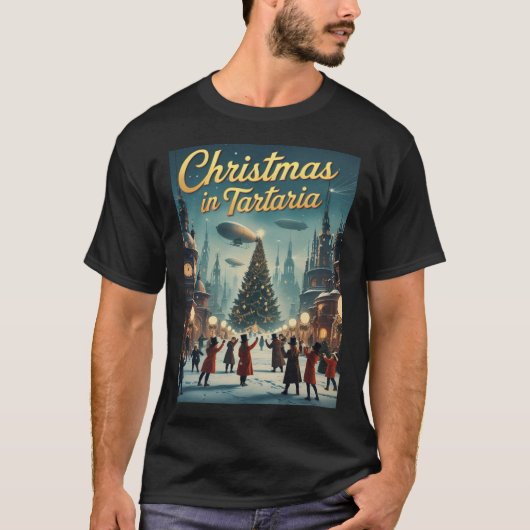 Christmas In Tartaria Conspiracy Tee Tシャツ (正面)