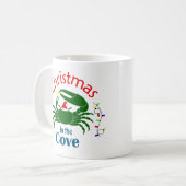 Christmas in the Cove 11 oz Mug コーヒーマグカップ (正面左)
