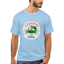 Christmas in the Cove Adult Tee (light colors)