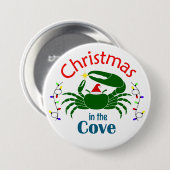 Christmas in the Cove Large Button 缶バッジ (正面&裏面)