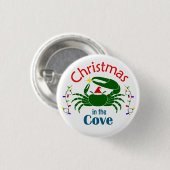 Christmas in the Cove Small Button 缶バッジ (正面&裏面)