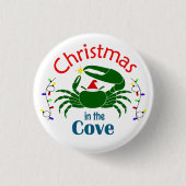 Christmas in the Cove Small Button 缶バッジ (正面)