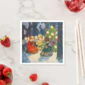 Christmas in the forest - Zdenek Guth  スタンダードカクテルナプキン (インサイチュ)