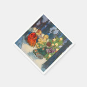 Christmas in the forest - Zdenek Guth  スタンダードカクテルナプキン (角)