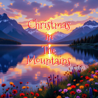 Christmas in The Mountains オーナメントカード