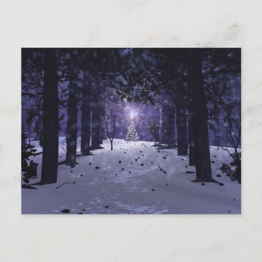 Christmas in the Pinesはがき シーズンポストカード (正面)