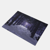 Christmas in the Pines Doormat ドアマット (アングル)