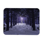 Christmas in the Pines Flexible Magnet マグネット (横)