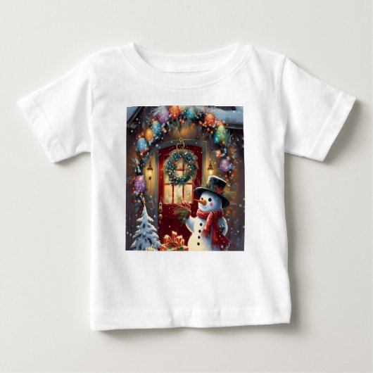 Christmas infant T-shirt ベビーTシャツ (正面)