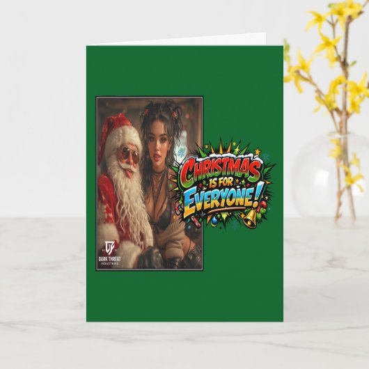 Christmas is for Everyone! カード (黄色い花)