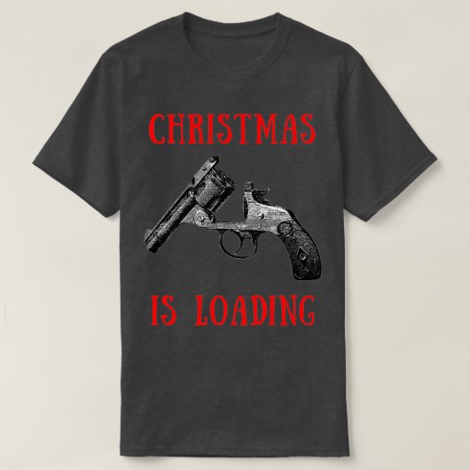 Christmas is loading 1 tシャツ (デザイン正面)