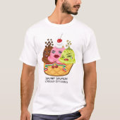 Christmas Italian Spunky Spumoni! T-Shirt Tシャツ (正面)