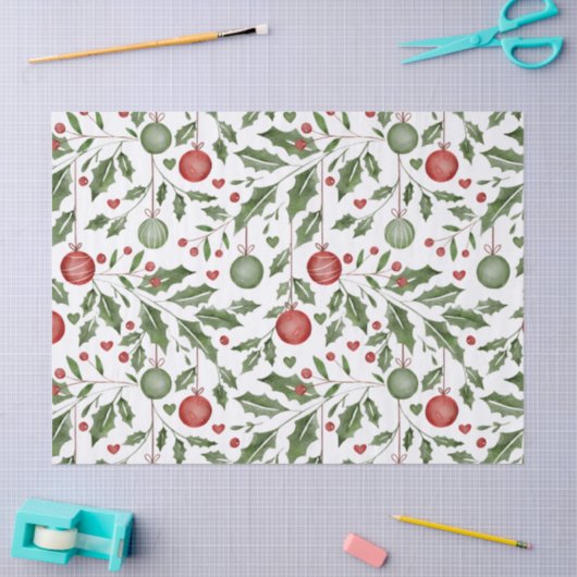 Christmas Ivy 薄葉紙 (クラフト)