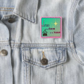 Christmas Jesus Reason for Season Button Accessory 缶バッジ (インサイチュ)