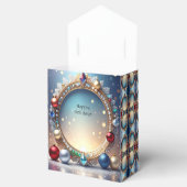 Christmas Jewel Frame Holiday Gift Box フェイバーボックス (オープン)