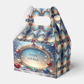 Christmas Jewel Frame Holiday Gift Box フェイバーボックス (裏面サイド)