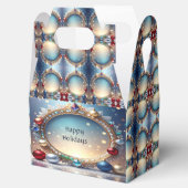 Christmas Jewel Frame Holiday Gift Box フェイバーボックス (オープン)
