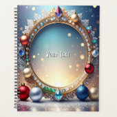 Christmas Jewel Frame Holiday Planner プランナー手帳 (正面)