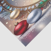 Christmas Jewel Frame Holiday Tissue Paper 薄葉紙 (詳細)