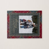 Christmas Jigsaw Puzzle | Family Photo Gift ジグソーパズル (横)