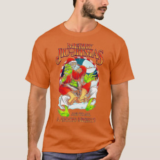 Christmas Jiu Jitsu Merry Jiu jitmas  Tシャツ