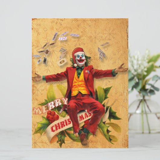 Christmas Joke シーズンカード (スタンド正面)