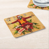 Christmas Joke スクエアペーパーコースター (アングル)