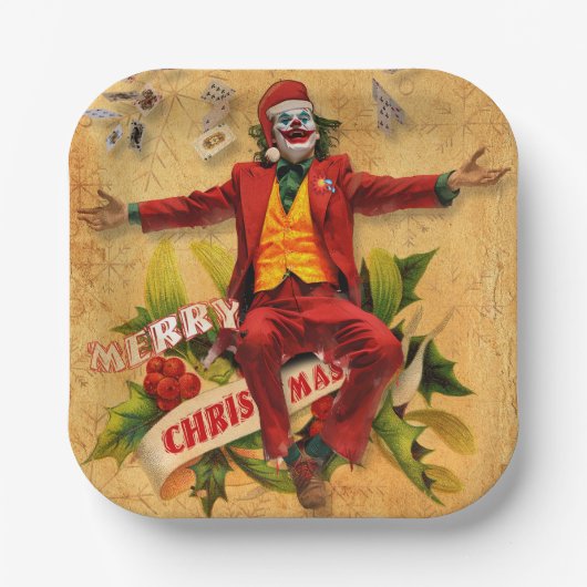 Christmas Joke ペーパープレート (正面)