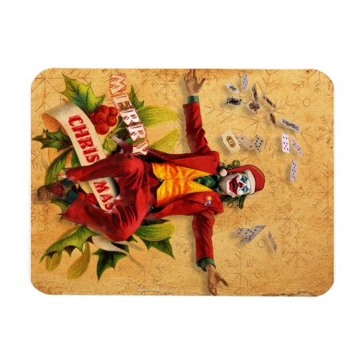 Christmas Joke マグネット (横)