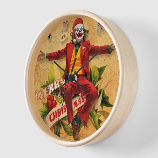 Christmas Joke 壁時計 (傾斜)