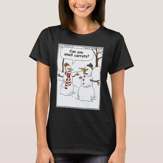 Christmas Joke Can You Smell Carrots Xmas Idea Tシャツ (正面)