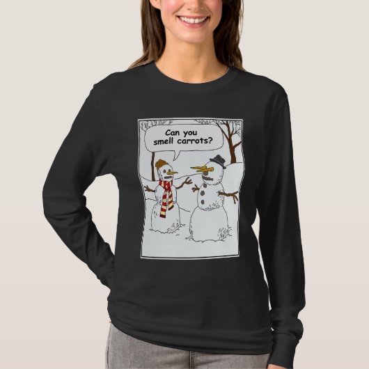 Christmas Joke Can You Smell Carrots Xmas Idea Tシャツ (正面)