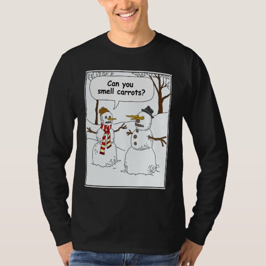 Christmas Joke Can You Smell Carrots Xmas Idea Tシャツ (正面)