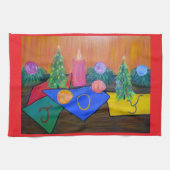 Christmas Joy キッチンタオル (横)