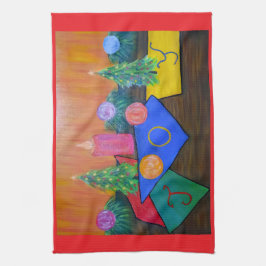 Christmas Joy キッチンタオル